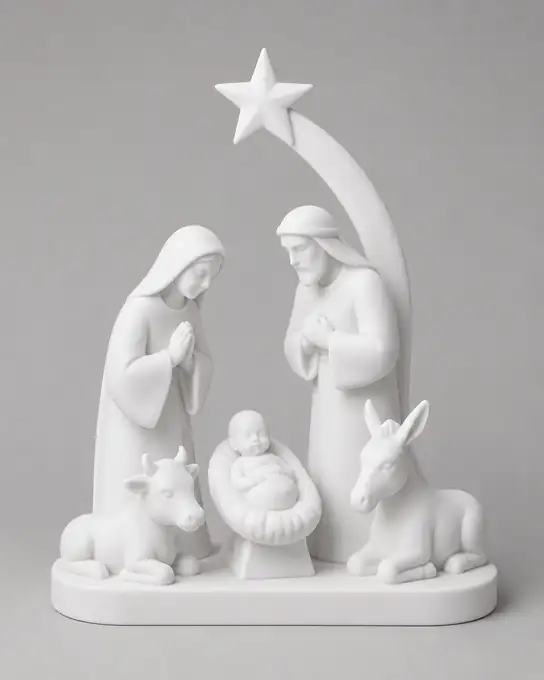Modelo Católico STL 3D - Muestra 8