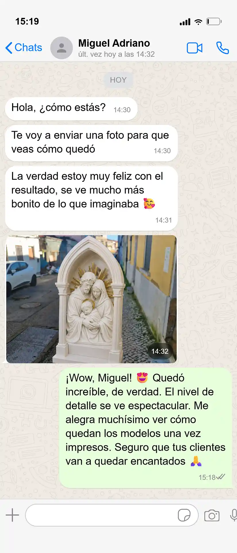 Testimonio de cliente Miguel Adriano sobre el Mega Pack Católico